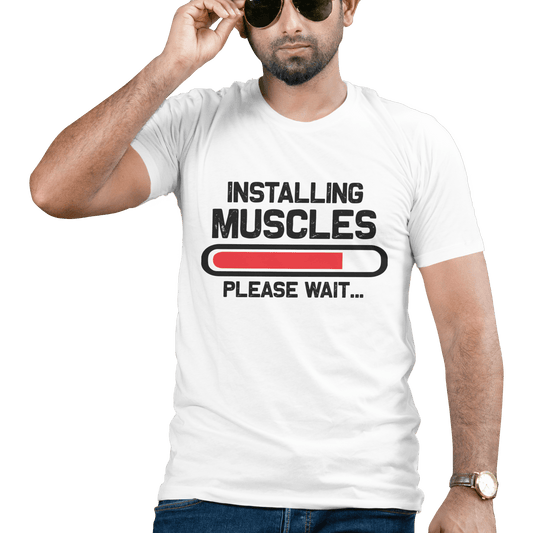 Installing Muscles Please Wait – travel - inspired Clothing by Aroundtheworldinarush