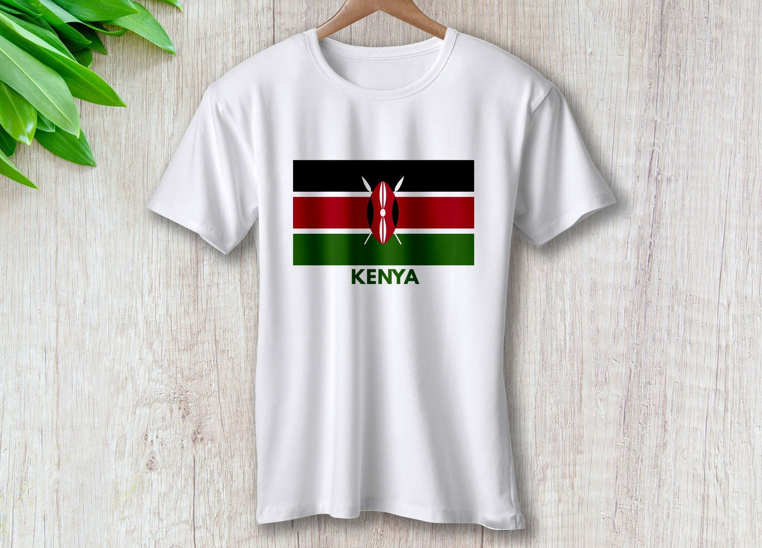 Kenya Flag T Shirt | Travel - Inspired Unisex T-Shirt – travel - inspired Clothing by Aroundtheworldinarush
