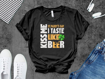 Kiss Me I Taste Like Beer – travel - inspired Clothing by Aroundtheworldinarush