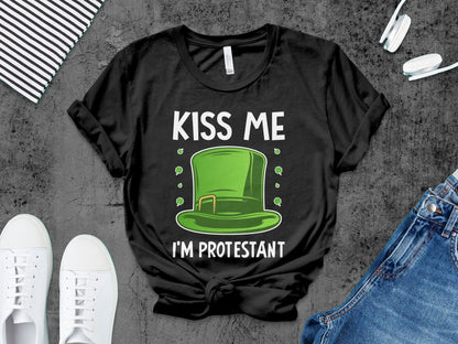 Kiss Me Im Protestant – travel - inspired Clothing by Aroundtheworldinarush