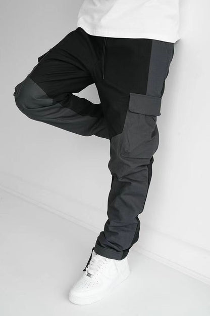 Large Pocket Stitching Trousers Men's Loose Feet – travel - inspired 0 by Aroundtheworldinarush