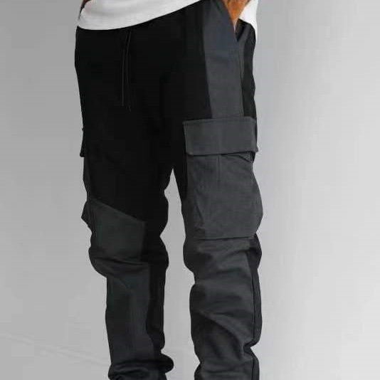 Large Pocket Stitching Trousers Men's Loose Feet – travel - inspired 0 by Aroundtheworldinarush