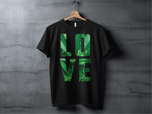 Love Marijuana | Travel - Inspired Unisex T-Shirt – travel - inspired Clothing by Aroundtheworldinarush