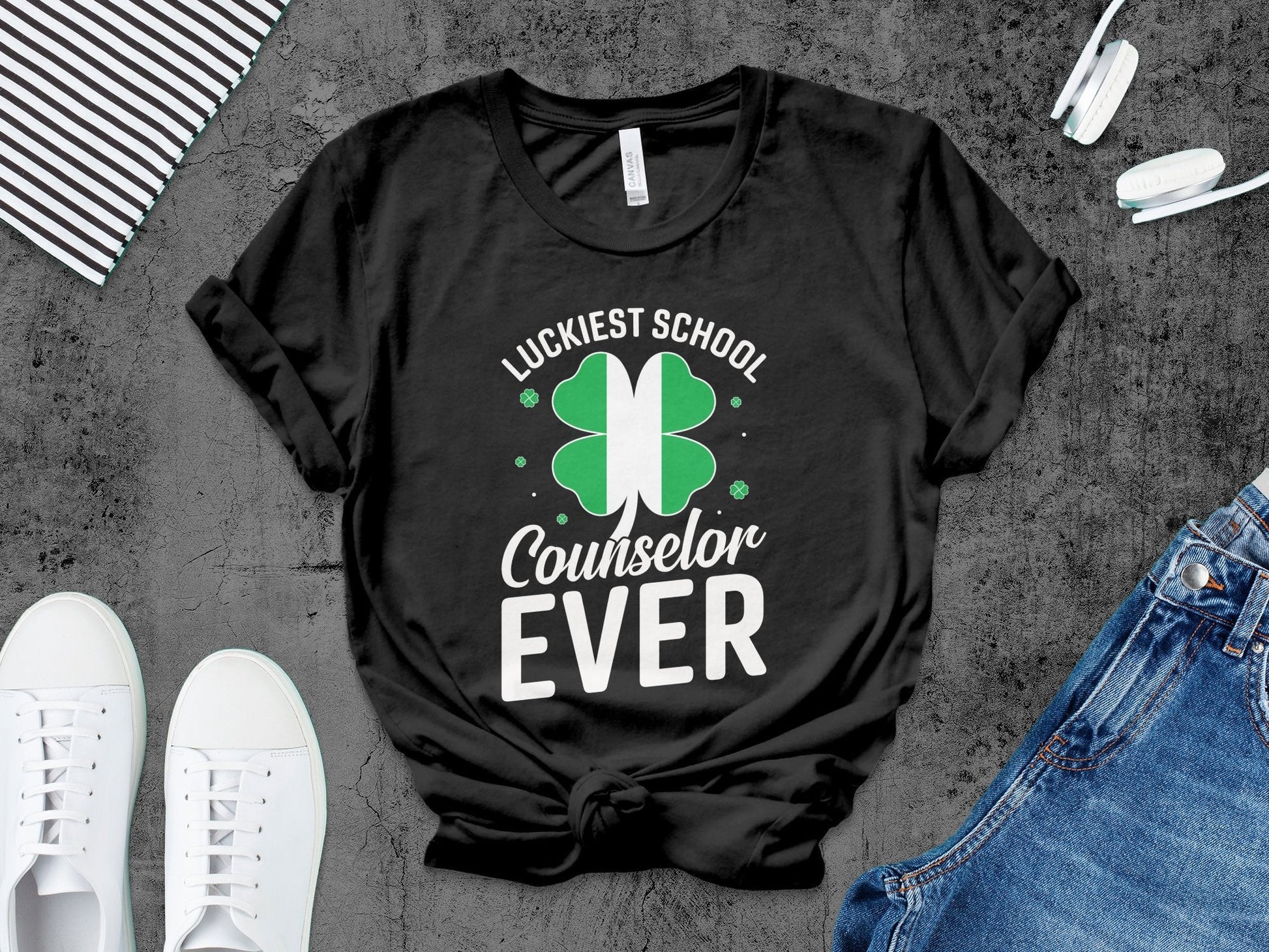 Luckiest School Counselor Ever – travel - inspired Clothing by Aroundtheworldinarush