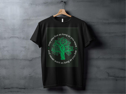 May You Live As Long As You Want | Travel - Inspired Unisex T-Shirt – travel - inspired Clothing by Aroundtheworldinarush