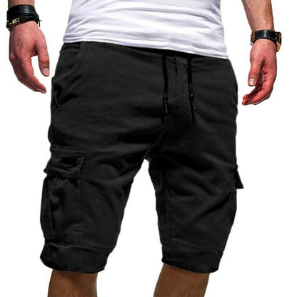 Men Casual Jogger Sports Cargo Shorts Military Combat Workout Gym Trousers Summer Mens Clothing – travel - inspired 0 by Aroundtheworldinarush