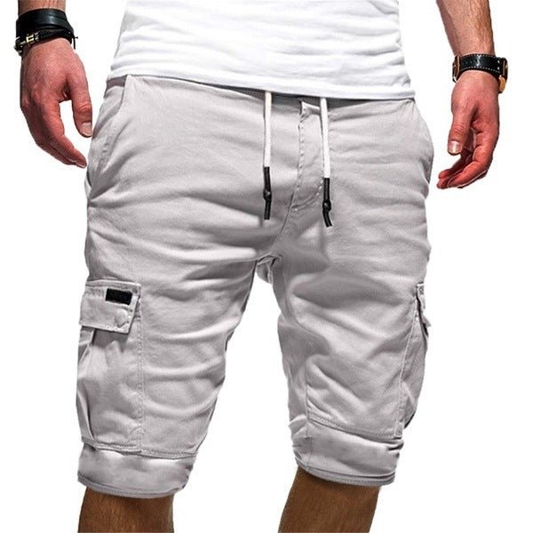 Men Casual Jogger Sports Cargo Shorts Military Combat Workout Gym Trousers Summer Mens Clothing – travel - inspired 0 by Aroundtheworldinarush