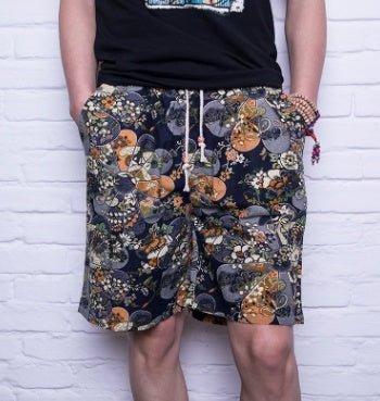 Men Linen Beach Shorts – travel - inspired 0 by Aroundtheworldinarush