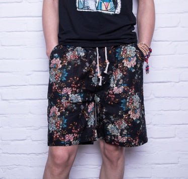 Men Linen Beach Shorts – travel - inspired 0 by Aroundtheworldinarush