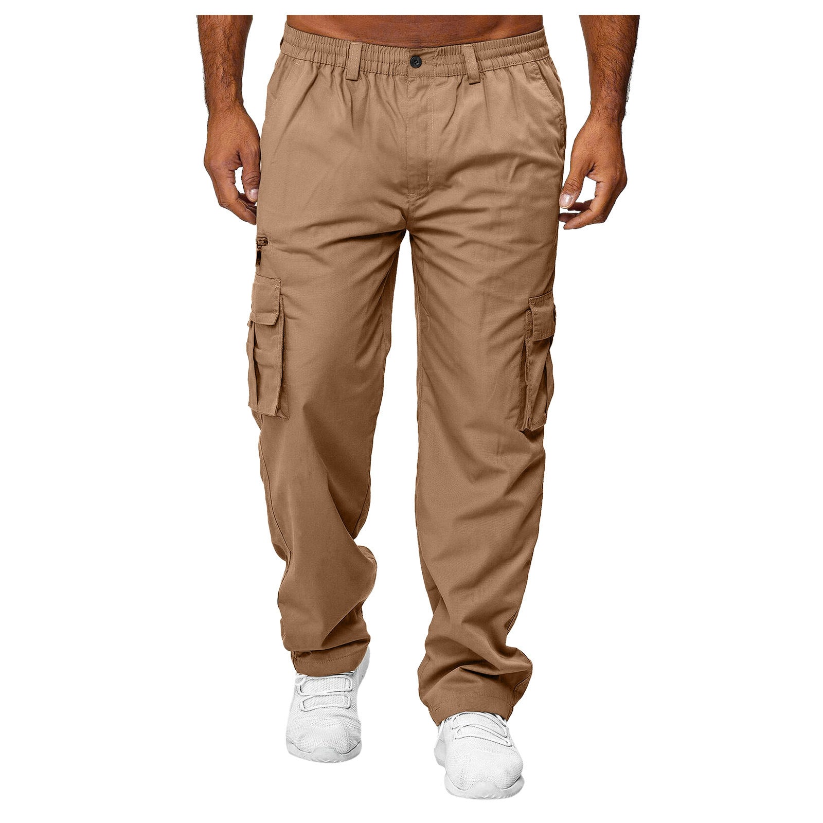Men's Casual Multi - pocket Loose Straight Cargo Pants – travel - inspired 0 by Aroundtheworldinarush