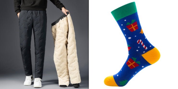 Men's Padded Cotton Trousers With Cashmere – travel - inspired 0 by Aroundtheworldinarush