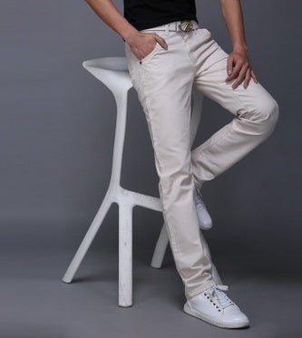 Men's trousers straight slim casual pants show dress – travel - inspired 0 by Aroundtheworldinarush
