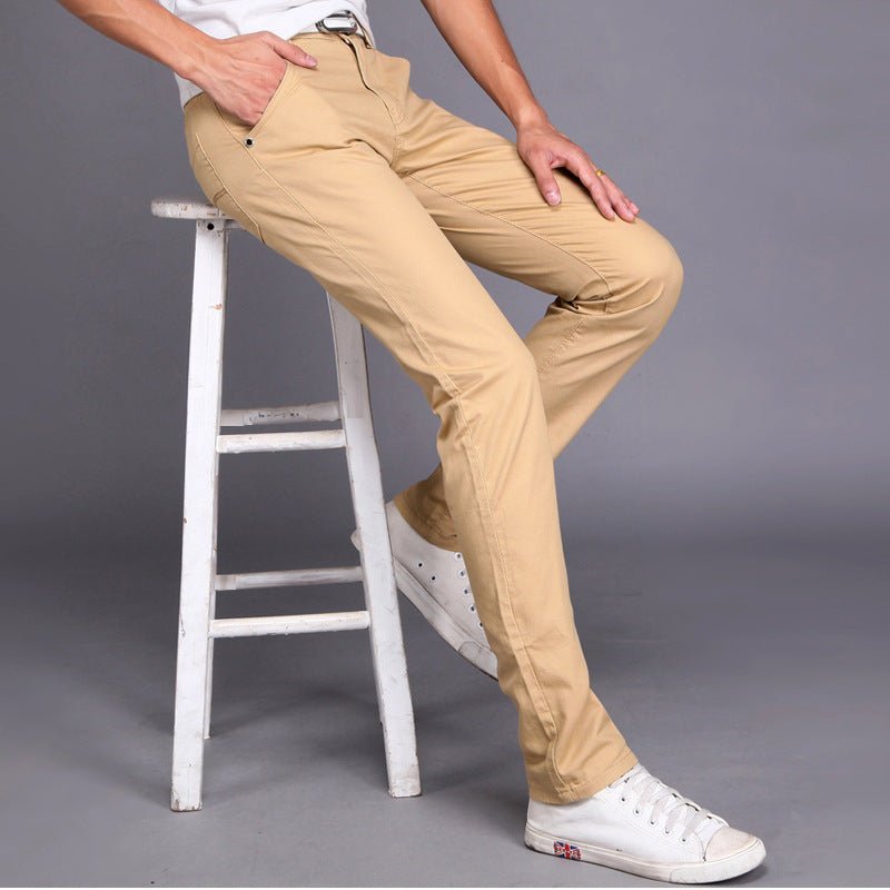 Men's trousers straight slim casual pants show dress – travel - inspired 0 by Aroundtheworldinarush