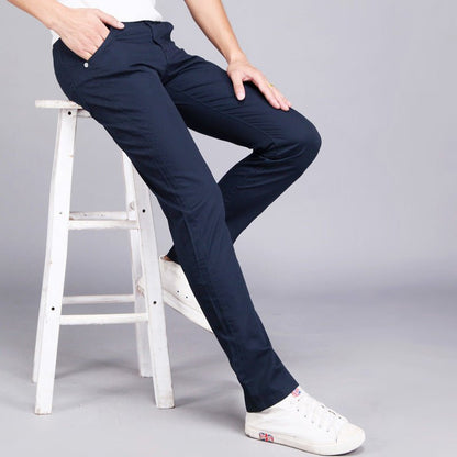 Men's trousers straight slim casual pants show dress – travel - inspired 0 by Aroundtheworldinarush