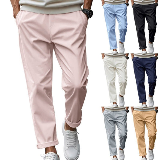 Men's Trousers With Pockets Casual Loose Comfortable Quick - drying Waist - tied Pants – travel - inspired 0 by Aroundtheworldinarush