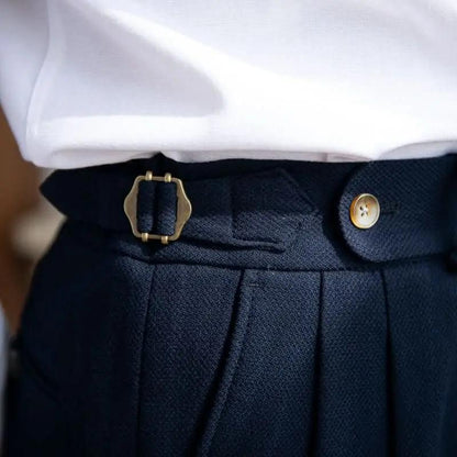 Naples High - waisted Straight Leg Casual Dress Pants – travel - inspired 0 by Aroundtheworldinarush