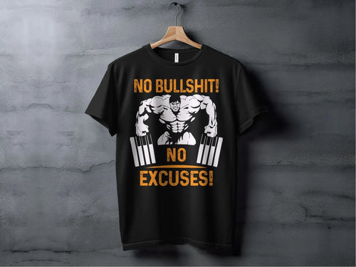 No Bullshit No Excuses – travel - inspired Clothing by Aroundtheworldinarush