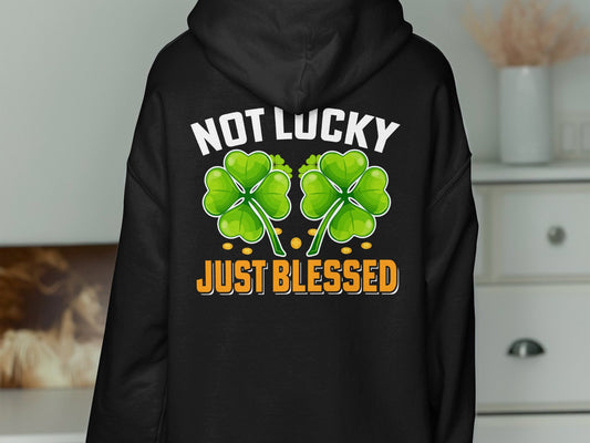 Not Lucky Just Blessed – travel - inspired Clothing by Aroundtheworldinarush