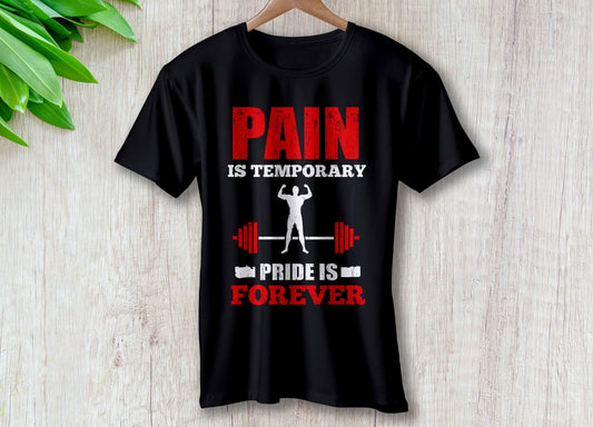 Pain Is Temporary Pride Is Forever | Travel - Inspired Unisex T-Shirt – travel - inspired by Aroundtheworldinarush