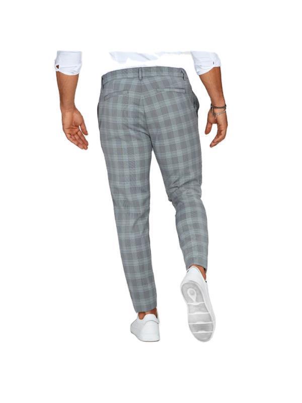 Plaid Print Pants Men's Casual Trousers Loose And Thin – travel - inspired 0 by Aroundtheworldinarush