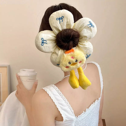 Printed Animal Shaped Hair Scrunchy – travel - inspired by Aroundtheworldinarush