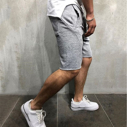 summer mens gym sports sport grey shorts for men – travel - inspired 0 by Aroundtheworldinarush
