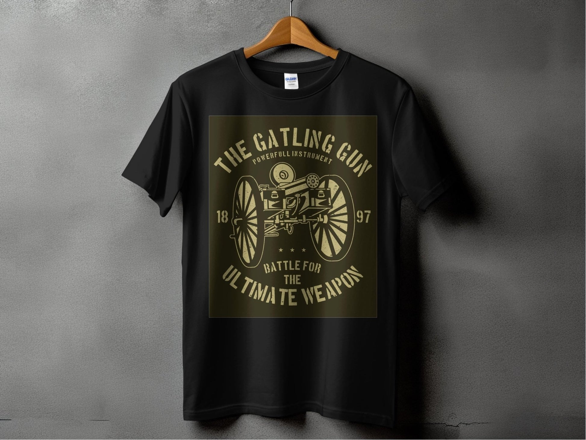 The Gatling Gun – travel - inspired Clothing by Aroundtheworldinarush
