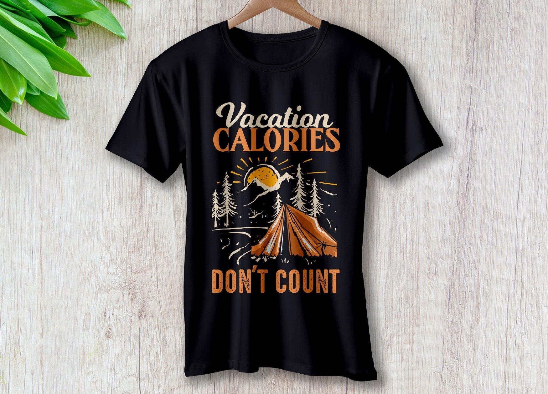 Vacation Calories Dont Count | Travel - Inspired Unisex T-Shirt – travel - inspired by Aroundtheworldinarush