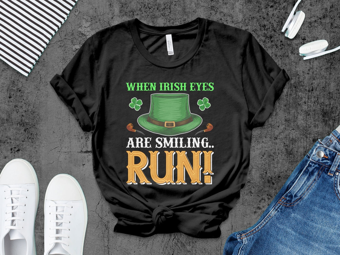 When Irish Eyes are Smiling Run – travel - inspired Clothing by Aroundtheworldinarush