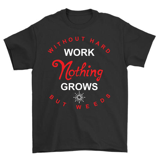 Without Hard Work Nothing Grows But Weeds – travel - inspired by Aroundtheworldinarush
