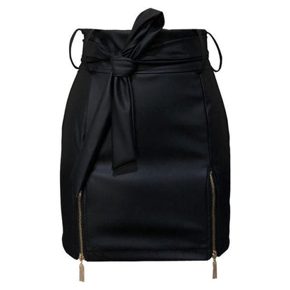 Women Bandage PU Leather Skirt Ladies Short Mini Skirts – travel - inspired 0 by Aroundtheworldinarush