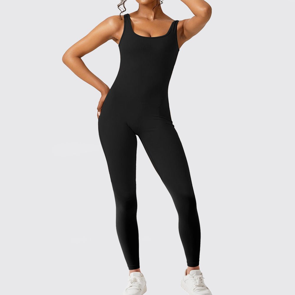 Women Sleeveless Flare Jumpsuits Fitness Yoga Long Pants – travel - inspired 0 by Aroundtheworldinarush