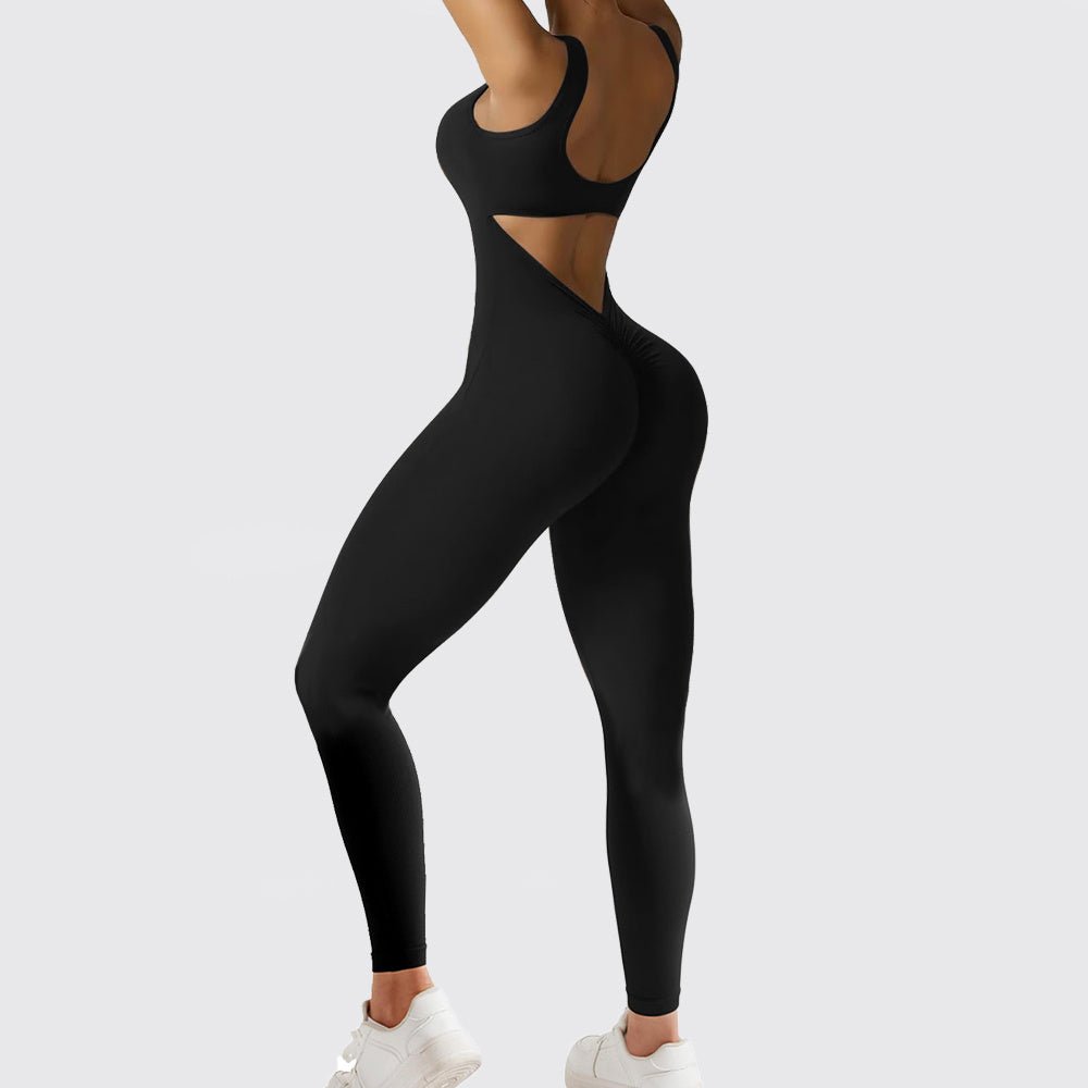 Women Sleeveless Flare Jumpsuits Fitness Yoga Long Pants – travel - inspired 0 by Aroundtheworldinarush