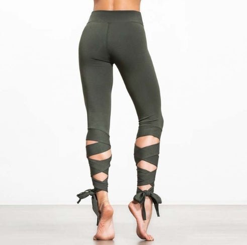 Yoga Sports Tight Leggings For Women Yoga Leggings fitness Pants dance ballet bandage leggings Women Running Tights – travel - inspired 0 by Aroundtheworldinarush