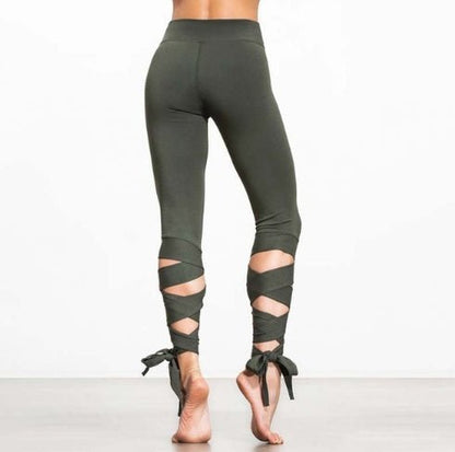 Yoga Sports Tight Leggings For Women Yoga Leggings fitness Pants dance ballet bandage leggings Women Running Tights – travel - inspired 0 by Aroundtheworldinarush