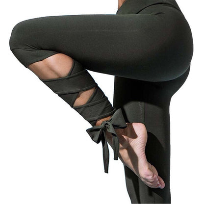 Yoga Sports Tight Leggings For Women Yoga Leggings fitness Pants dance ballet bandage leggings Women Running Tights – travel - inspired 0 by Aroundtheworldinarush