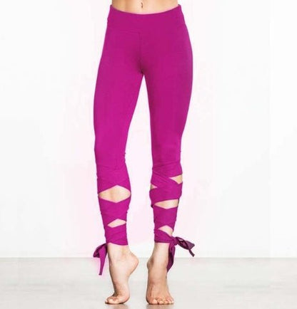 Yoga Sports Tight Leggings For Women Yoga Leggings fitness Pants dance ballet bandage leggings Women Running Tights – travel - inspired 0 by Aroundtheworldinarush